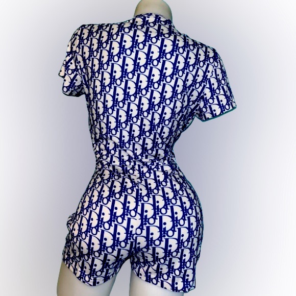 Dior Printed Romper - Picture 3 of 3